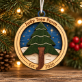 Annual Commemorative Wood Ornament