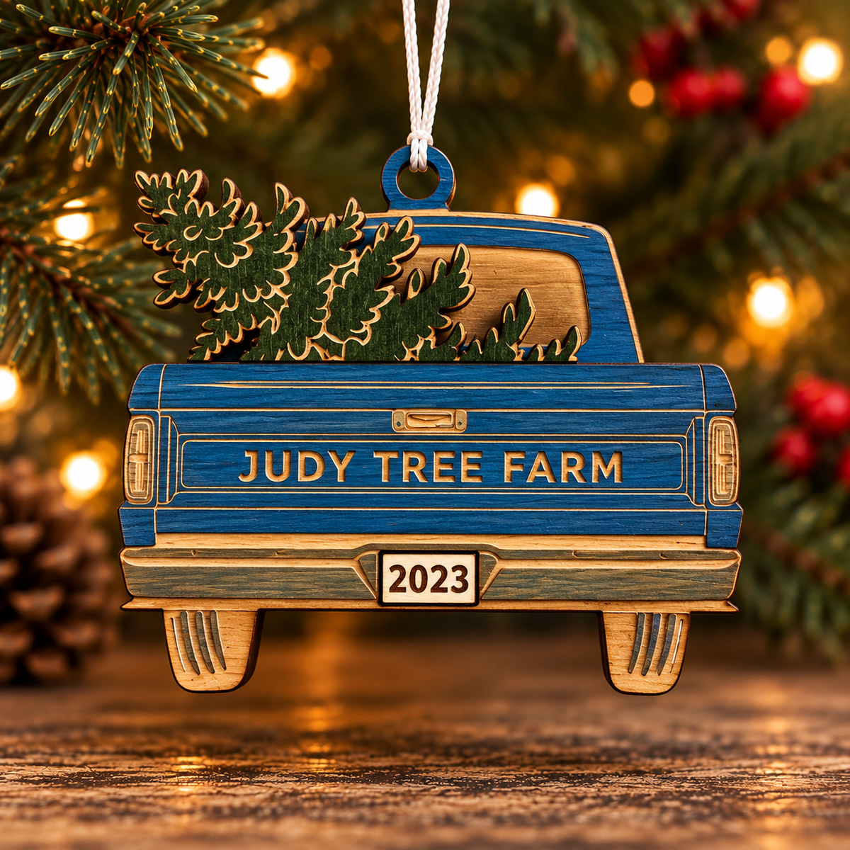 Annual Commemorative Wood Ornament