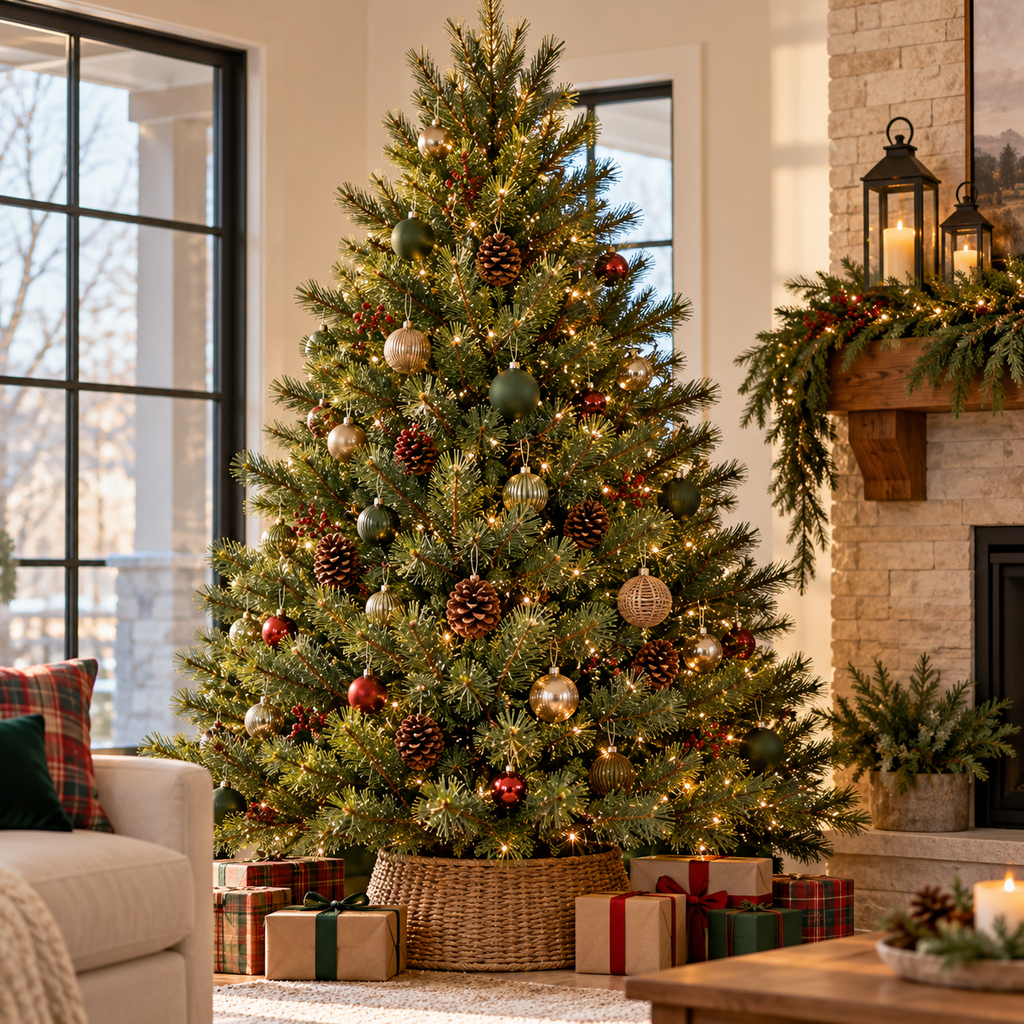 Field-Cut Scotch Pine Tree