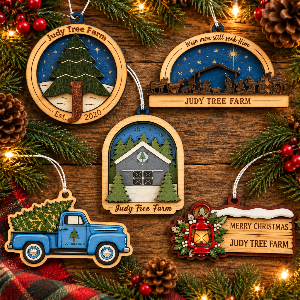 Annual Commemorative Wood Ornament