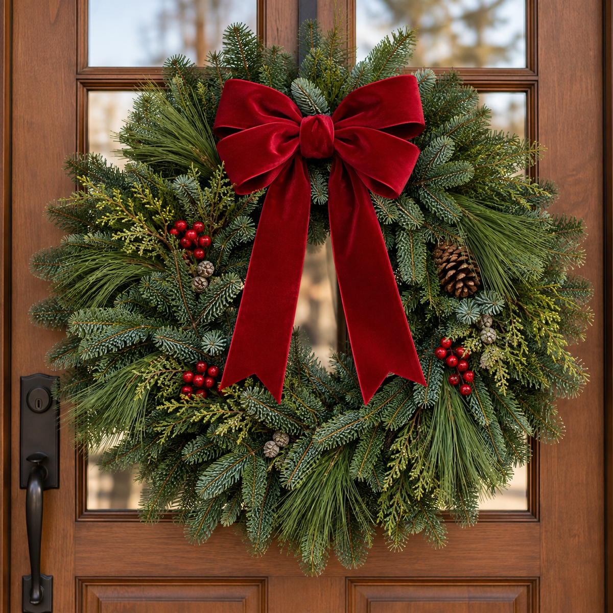Farm-Fresh Handmade Christmas Wreath
