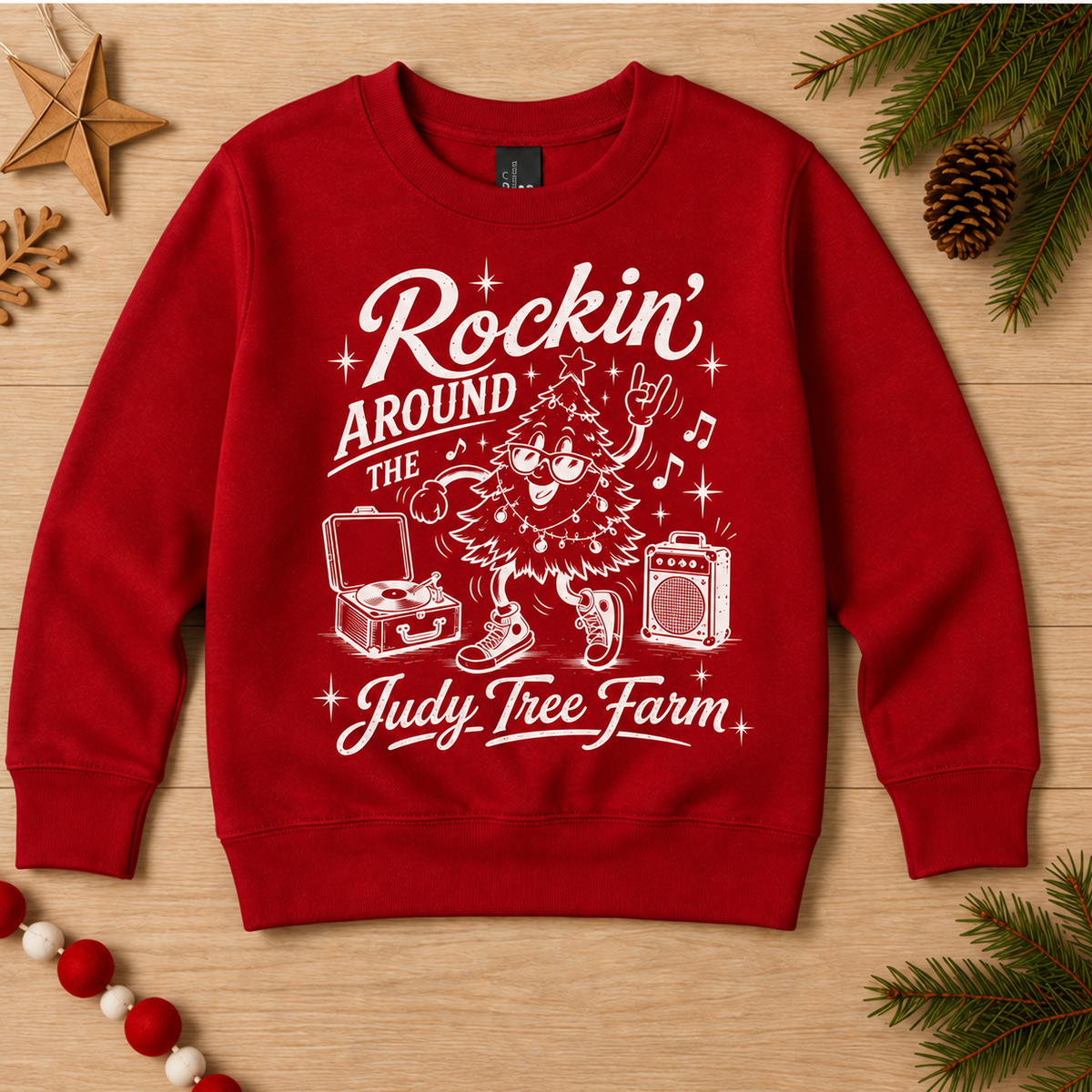 Rockin' Around Kids Crewneck