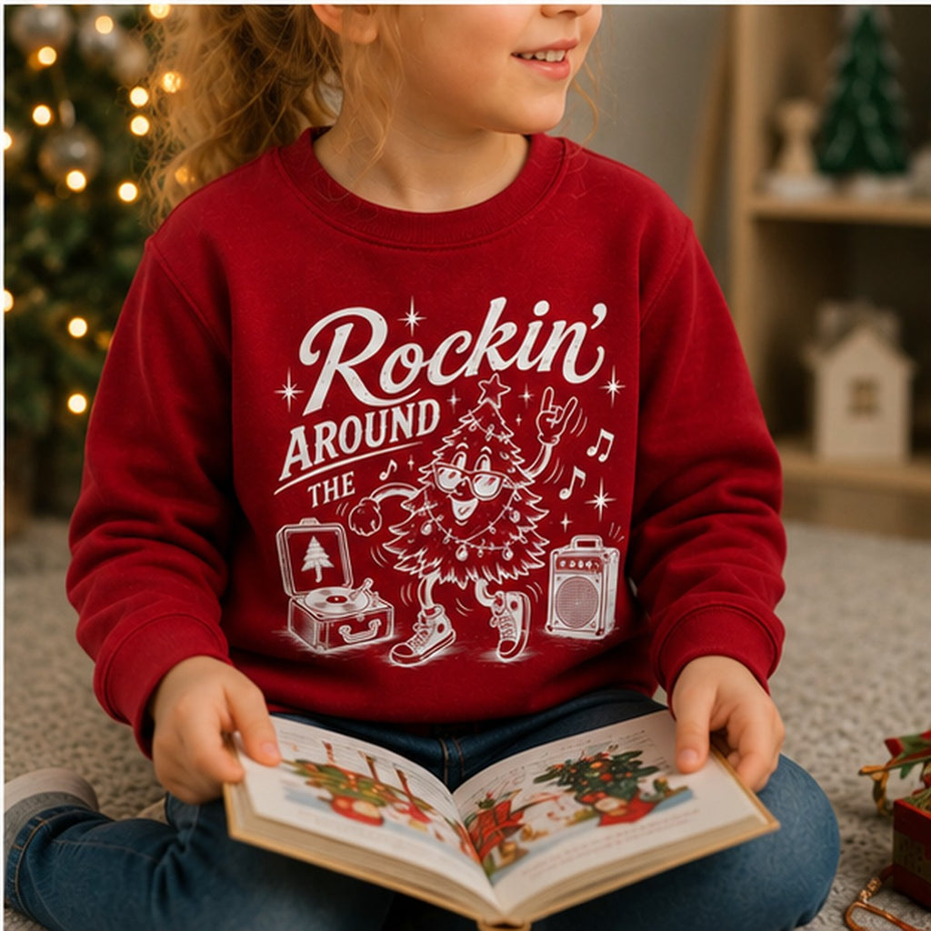 Rockin' Around Kids Crewneck